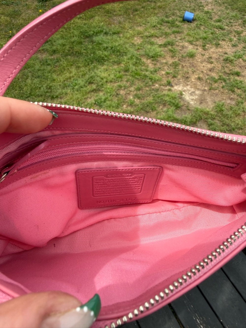 Coach Pearlized Nappa Leather Demi Shoulder Bag - Picture 6 of 8